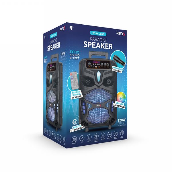 Wireless Karaoke Speaker with Mike v2