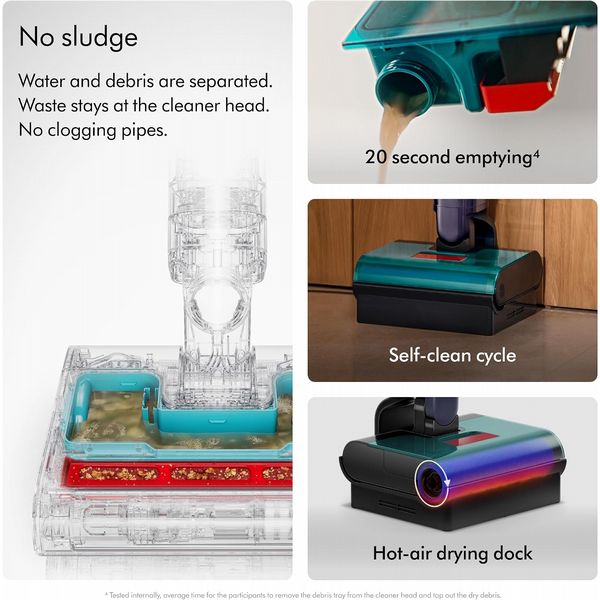 Dyson Clean & Wash Hygiene Hard Floor Cleaner
