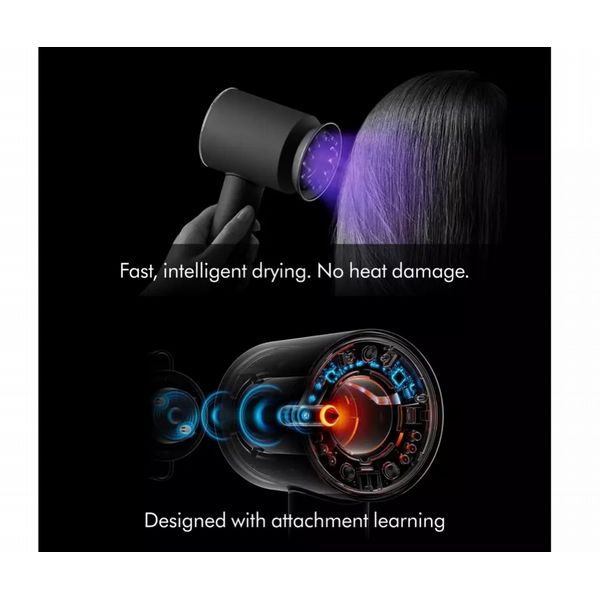Dyson Supersonic Nural Hair Dryer Straight & Wavy Red Velvet & Gold