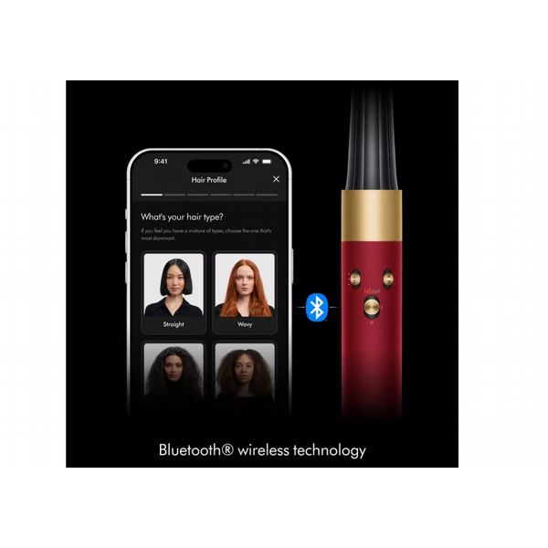 Dyson Airwrap i.d. Multi Styler and Dryer Red Velvet & Gold