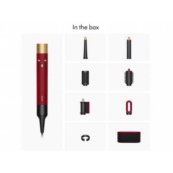 Dyson Airwrap i.d. Multi Styler and Dryer Red Velvet & Gold