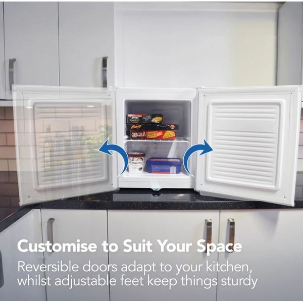 Igenix 3L Table Top Freezer With Lock White