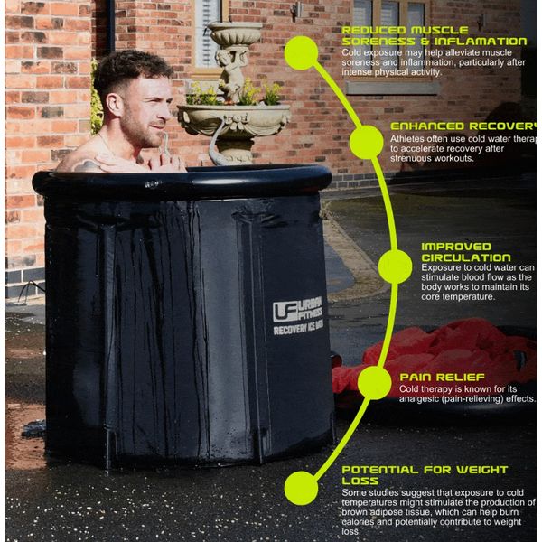 Urban Fitness Recovery Ice Bath (80 x 75 cm)