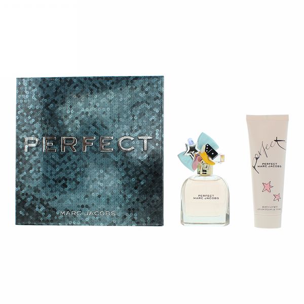 Marc Jacobs Perfect 2 Piece Gift Set: Eau De Perfume 50Ml - Body Lotion 75Ml