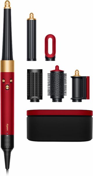 Dyson Airwrap i.d. Multi Styler and Dryer Red Velvet & Gold