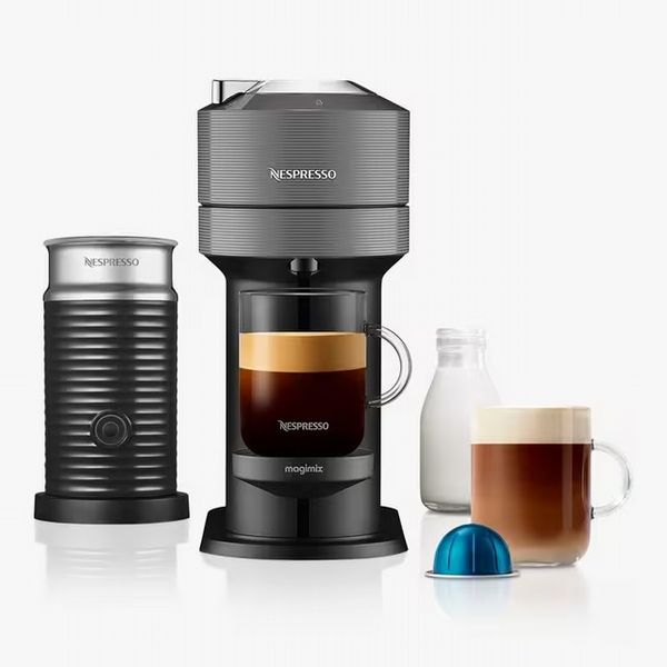 Delonghi Nespresso Vertuo Next With Aeroccino - Grey