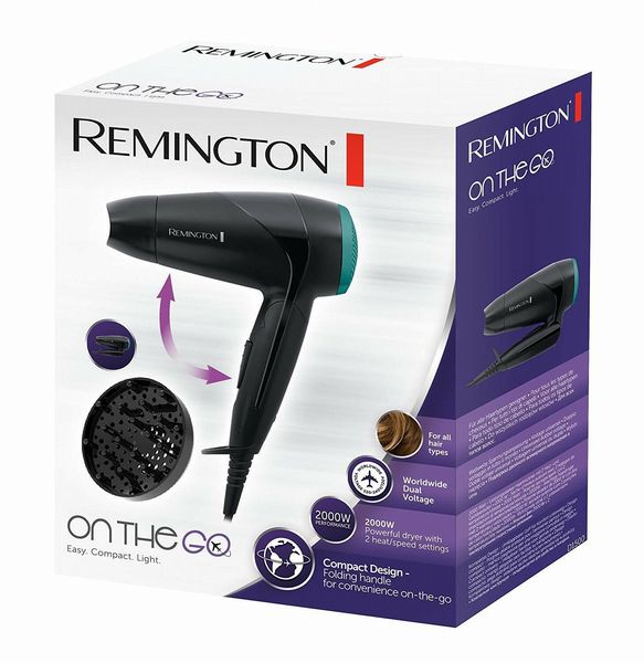Remington Travel Hair Dryer 2000W