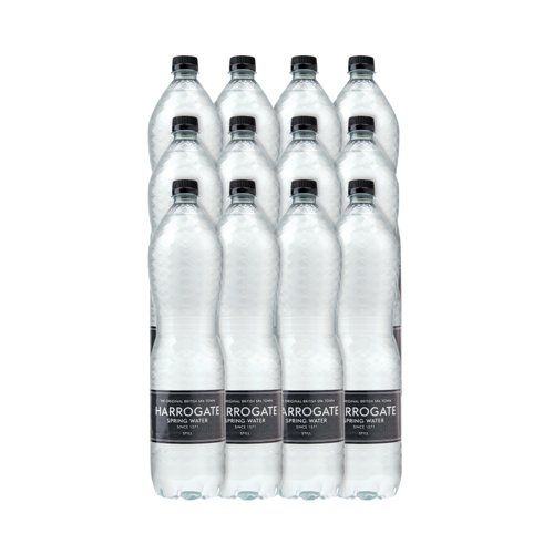 Harrogate Still Spring Water 1.5L Plastic Bottle (Pack of 12)
