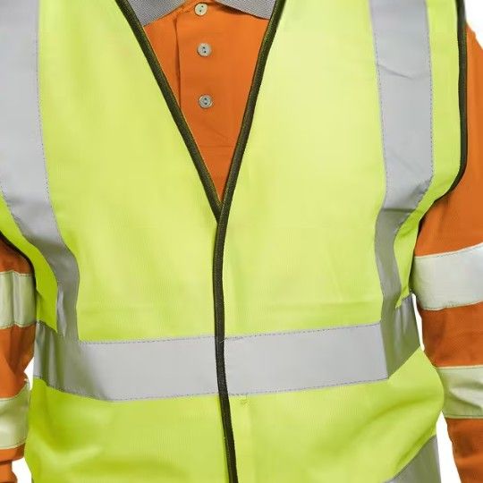 Proforce Yellow High Visibility 2-Band Waistcoat Class 2 Medium